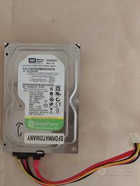 Hard Disk Usato SATA 3,5" 500GB