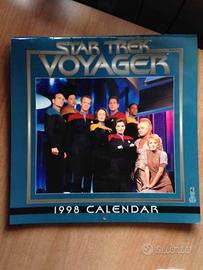 Calendario Star Trek Voyager 1998 vintage