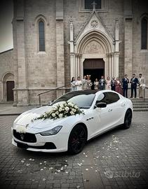 Noleggio Maserati per Matrimoni ed Eventi