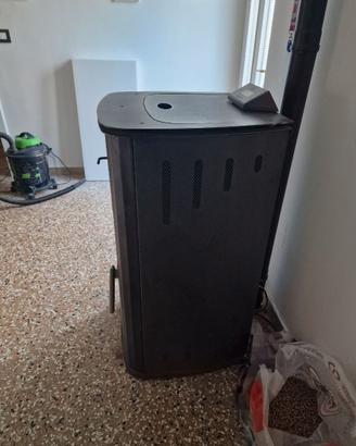 Stufa a pellet ventilata