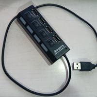 Adattatore HUB USB 2.0 4 Porte Espansione Multipla