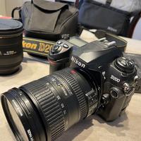 KIT - Nikon D200 + AF-S DX18-200VR + Sigma EX10-20