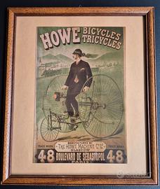 Manifesto pubblicitario di fine epoca vittoriana