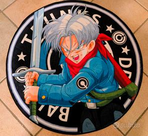 Tappeto Dragon Ball Z Trunks tondo diametro 80 cm