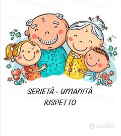 Assistente per famiglia nonni figli: pg+provincia