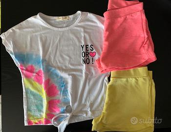 Set estivo bambina 8 anni 128 cm