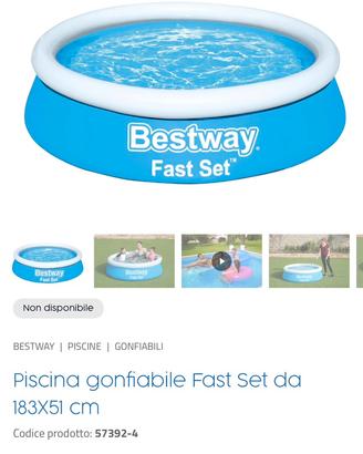 Piscina bestway per bambini