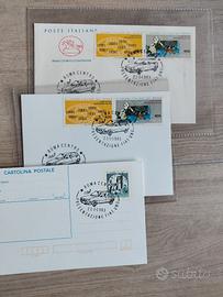 fiat uno 1983 cartoline annullo postale