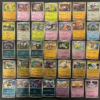 Lotto 150 Pokemon holo reverse recenti e luccicant