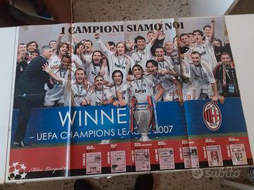 poster Milan campione d'Europa 2007