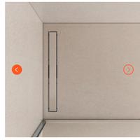 Canalina scarico doccia 70 cm nuova