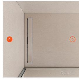 Canalina scarico doccia 70 cm nuova