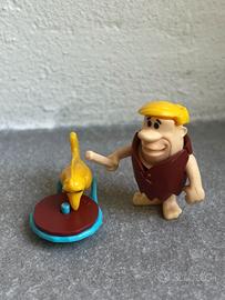 Barney con giradischi Flintstones 2000 Kinder