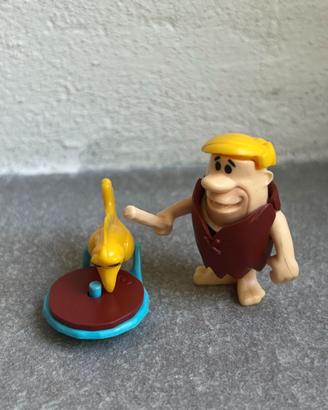 Barney con giradischi Flintstones 2000 Kinder