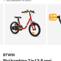 Bici decathlon bambino