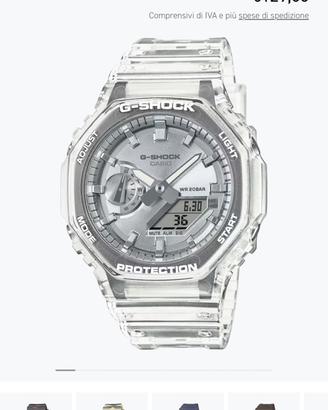 Casio G-Shock Bianco multifunzione