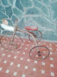 Triciclo in ferro primi '900