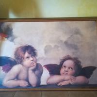 Quadro angeli Raffaello cm 145x93