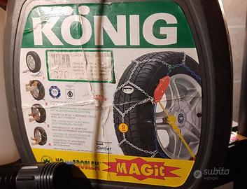 Catene auto Konig 9mm 070 nuove
