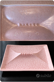 Vassoio vintage rosa USA – 38x25 cm – design origi