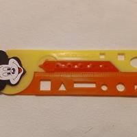TOPOLINO gadgets - RIGHELLO-SQUADRA Topolino