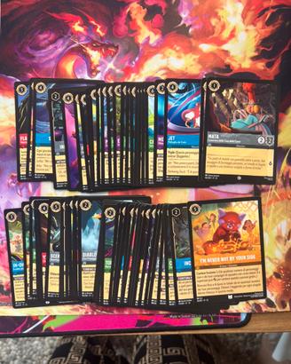 Set 59 carte Disney Lorcana viticcio all’attacco