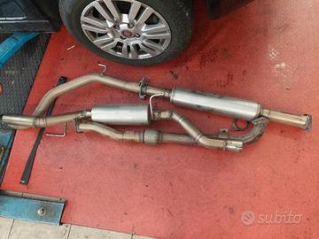 scarico 55mm inox per grande punto tjet