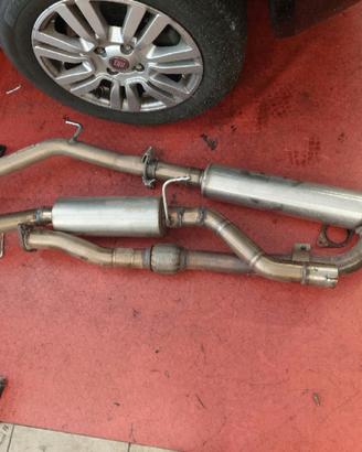 scarico 55mm inox per grande punto tjet