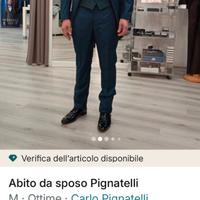 Abito da sposo petrelli come nuovo