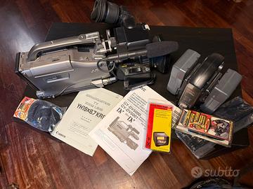 Videocamera JVC GY-DV5000 con obiettivo Canon YH19