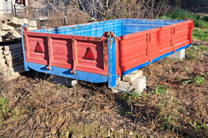 Cassone agricolo 1,5m x 2,5m per rimorchio