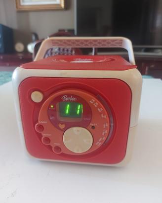 Radio CD Barbie Lexibook vintage funzionante