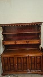 Mobile legno credenza più piattaia