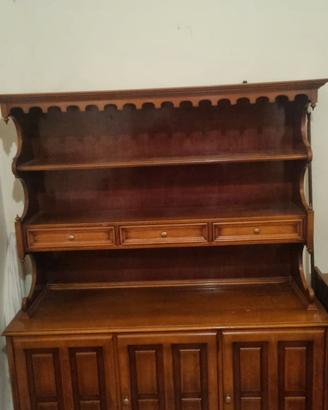 Mobile legno credenza più piattaia
