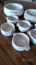 Servizio ciotole e piatti Arte Ceramica Romana 