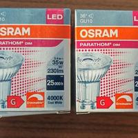 Lampadine faretti LED OSRAM GU10 3.4W (35W) nuovo