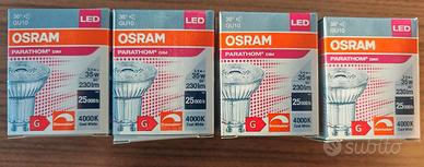 Lampadine faretti LED OSRAM GU10 3.4W (35W) nuovo