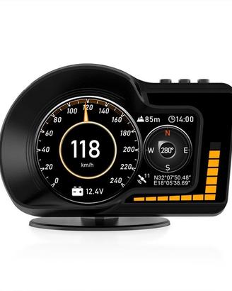 TACHIMETRO DIGITALE PER TUTTE LE AUTO TRAMITE OBD