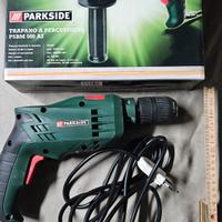 trapano a percussione + pezzi ricambio + accessori