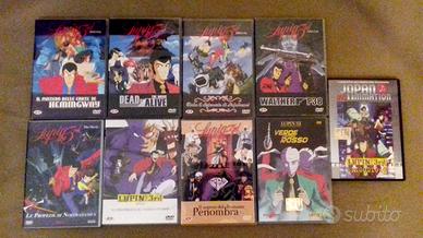 Dvd anime LUPIN III TITOLI VARI