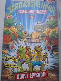 VHS Tartarughe Ninja - alla riscossa 5