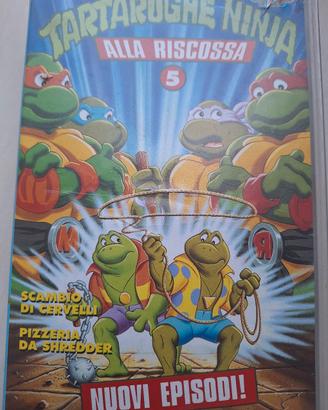 VHS Tartarughe Ninja - alla riscossa 5