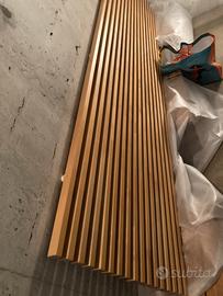 Testiera letto mandal con 6 mensole