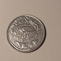 lire 50 vaticano giubileo 1975 FDC!