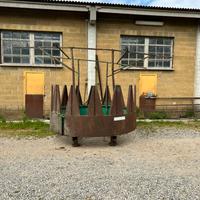 Rastrelliera per balloni rotondo