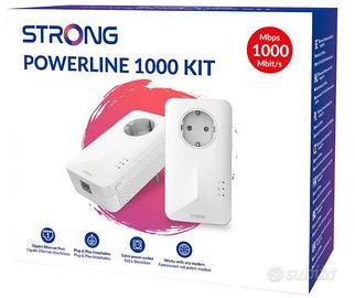 ADATTATORE POWER LINK STRONG - POWERLINE 1000  KIT