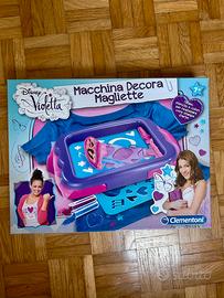 Macchina decora magliette disney Violetta
