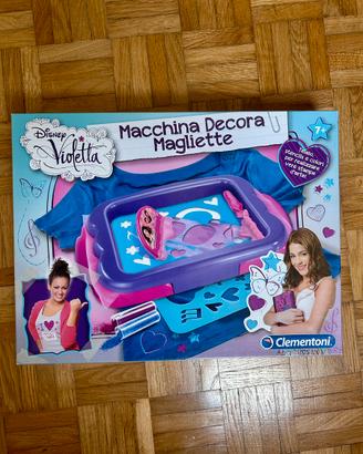 Macchina decora magliette disney Violetta