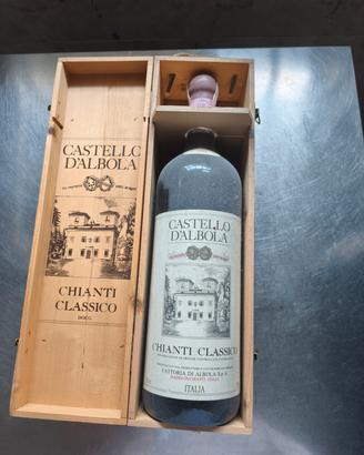 Vino Chianti castello d'Albola 1989