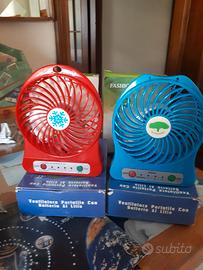 mini ventilatori a batteria